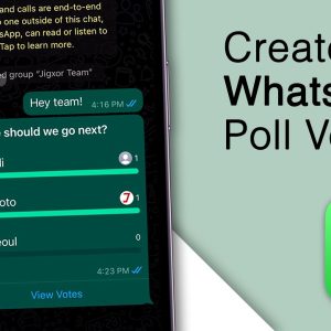 شراء تصويت WhatsApp Vote